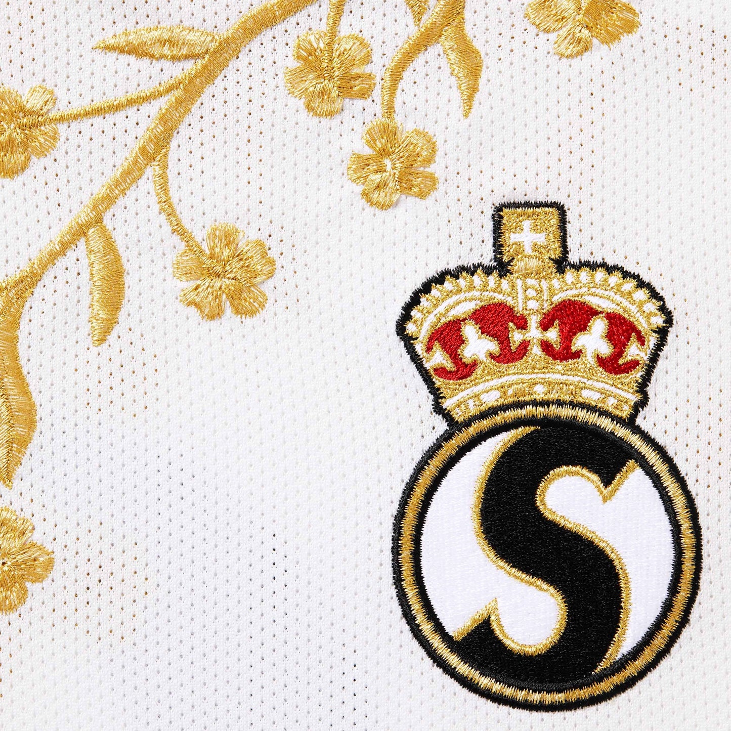 Camiseta Supreme Floral Soccer Jersey White
