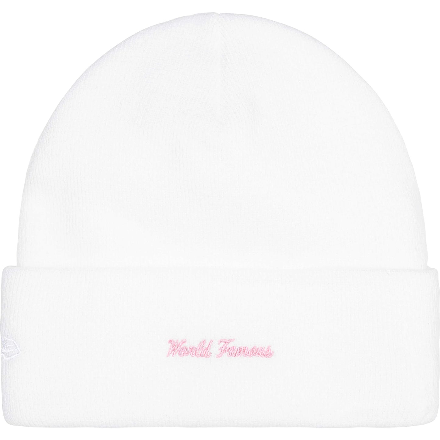 Gorro De Lana Supreme X New Era Box Logo White