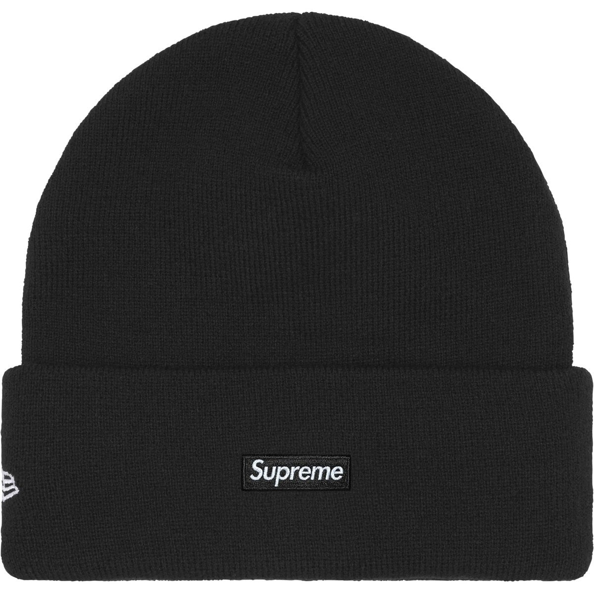 Gorro de Lana Supreme X New Era Old English Black