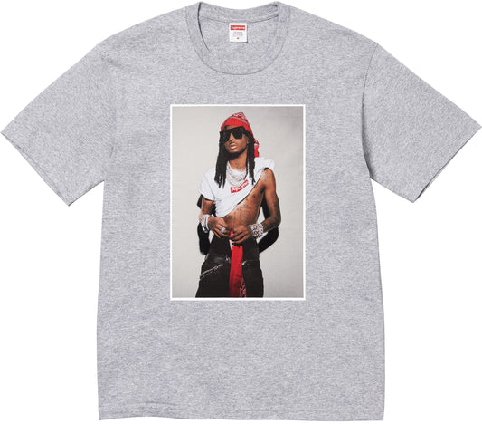 Camiseta Supreme X Playboi Carti Heather Grey