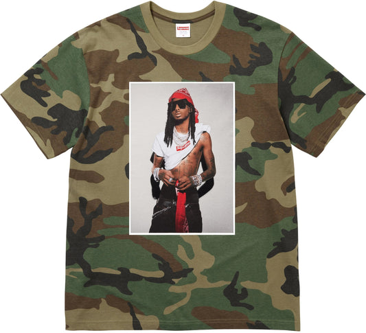 Camiseta Supreme X Playboi Carti Heather Woodland Camo