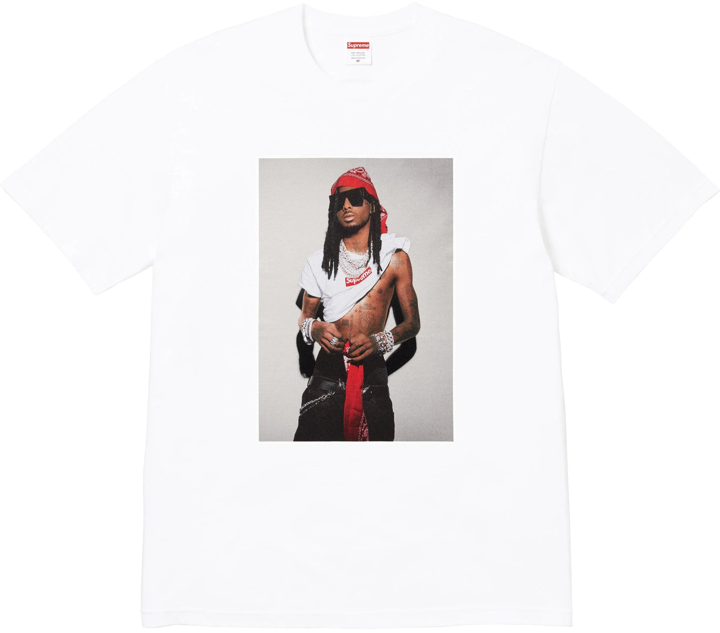 Camiseta Supreme X Playboi Carti White