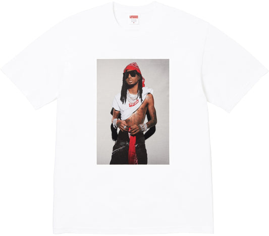 Camiseta Supreme X Playboi Carti White