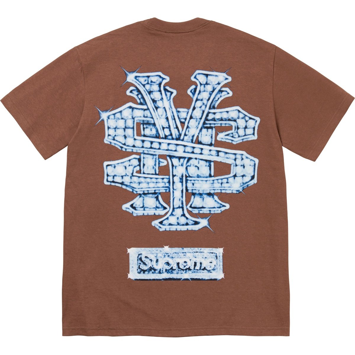 Camiseta Supreme Snowman Brown