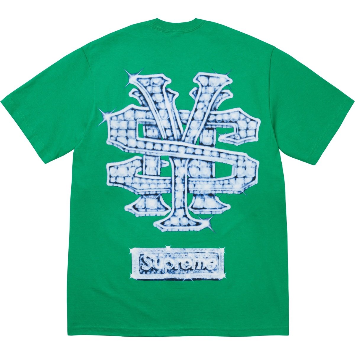 Camiseta Supreme Snowman Green