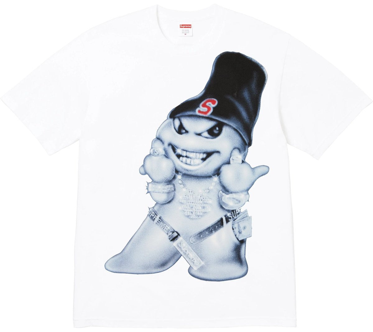 Camiseta Supreme Snowman White