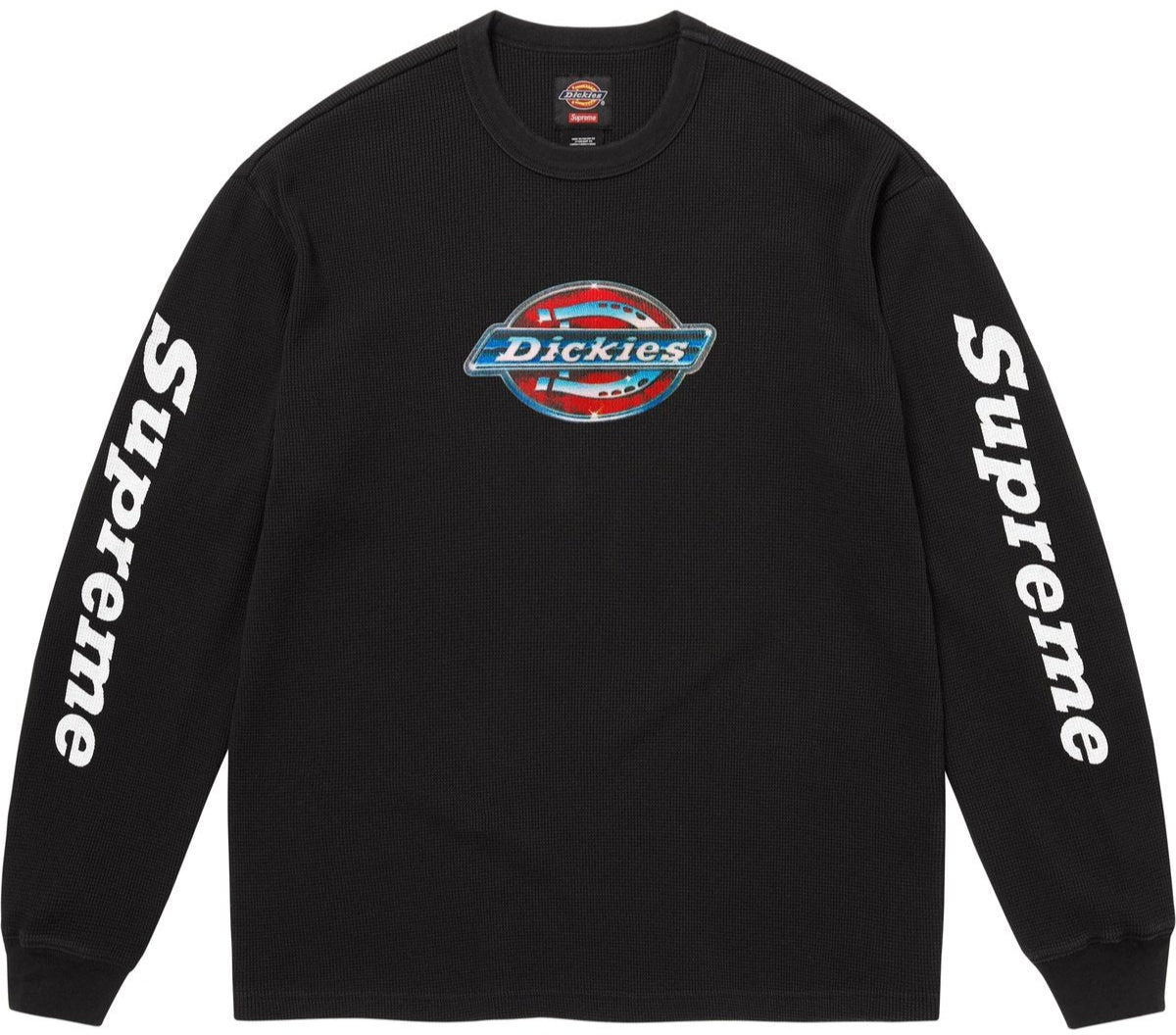 Buzo Supreme Supreme x Dickies Thermal Waffle Black