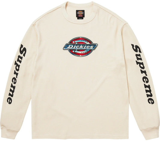 Buzo Supreme Supreme x Dickies Thermal Waffle Natural