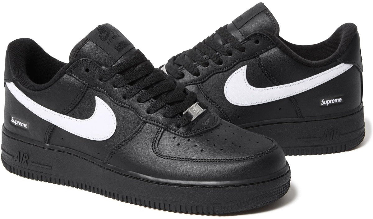 Nike Air Force 1 Low Supreme Black White