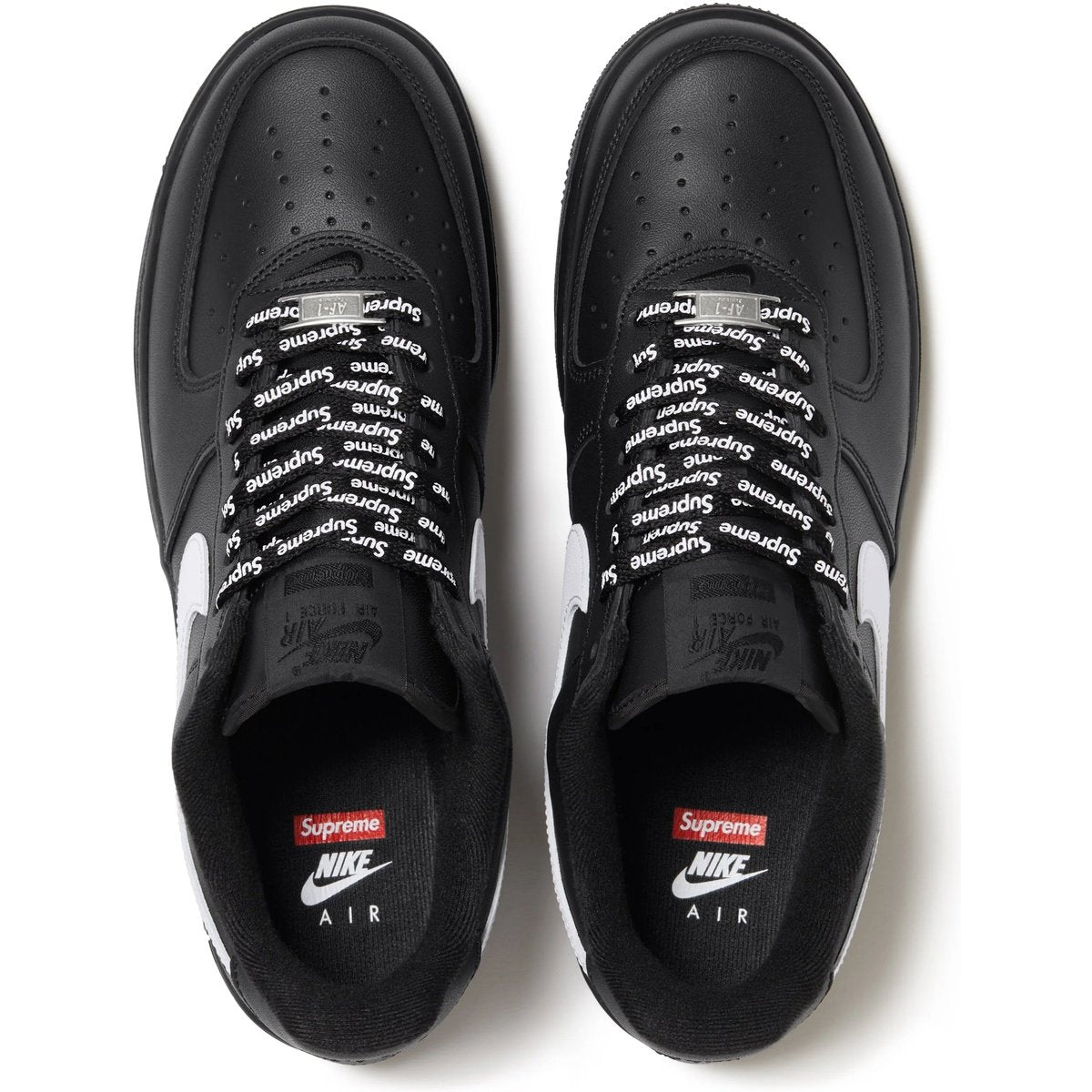 Nike Air Force 1 Low Supreme Black White