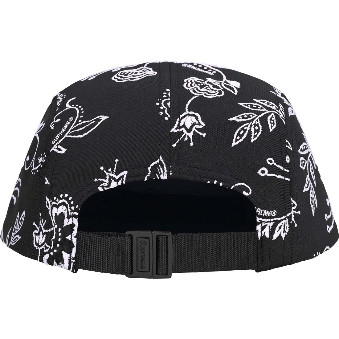 Gorro Supreme Floral Jacquard Camp Black