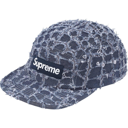 Gorro Supreme Frayed Denim Camp Blue