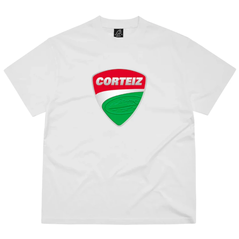 Camiseta Corteiz Shield White
