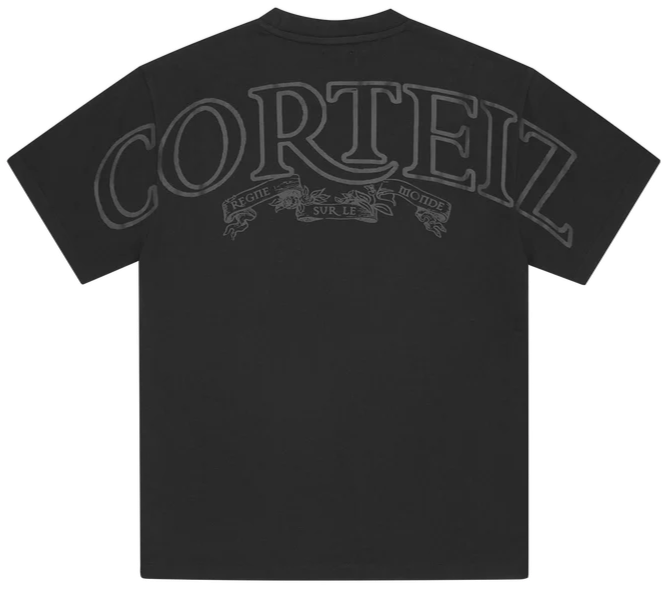 Camiseta Corteiz Royale Heavyweight Triple Black