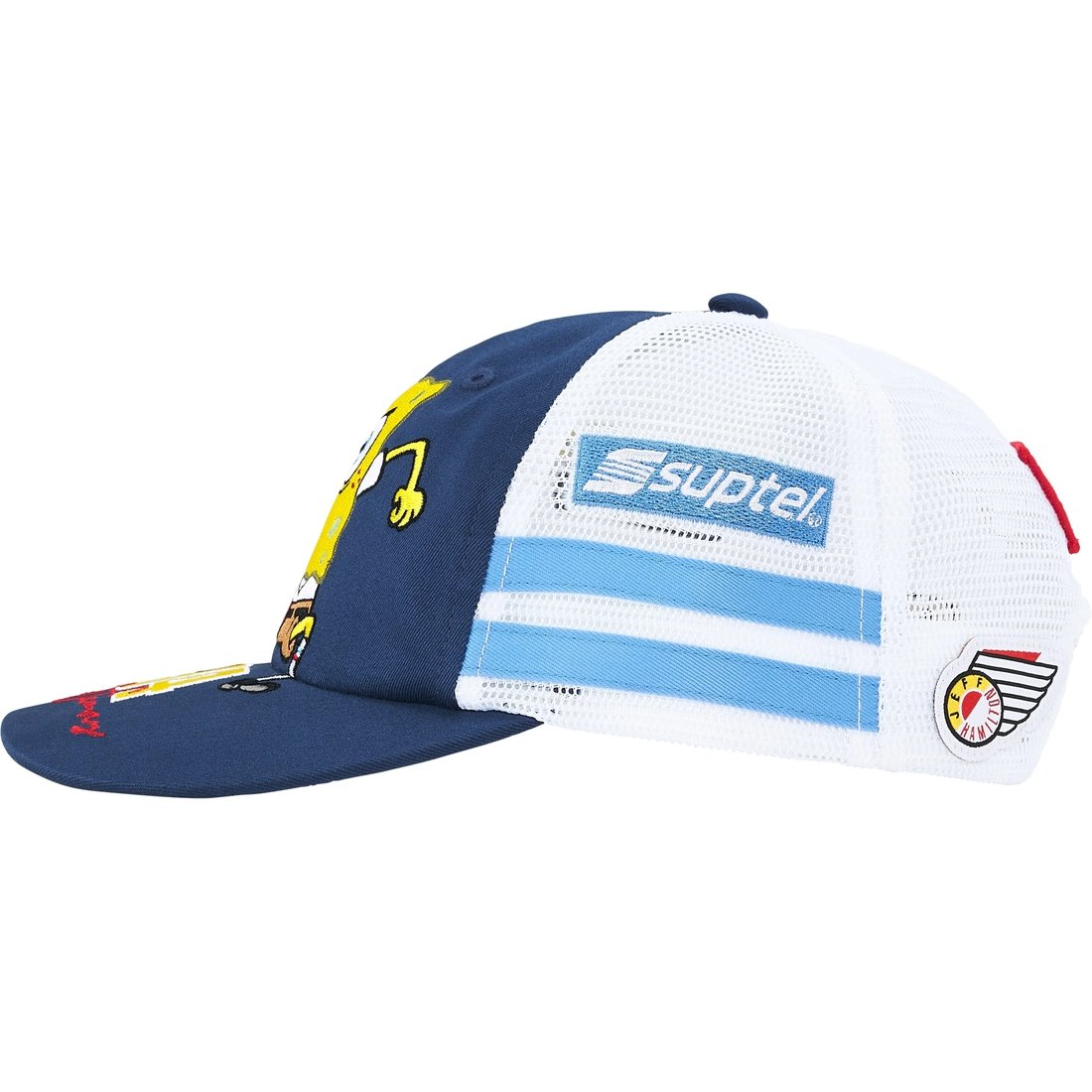Gorro Supreme X Bob Esponja SquarePants Jeff Hamilton Mesh Back 6-Panel