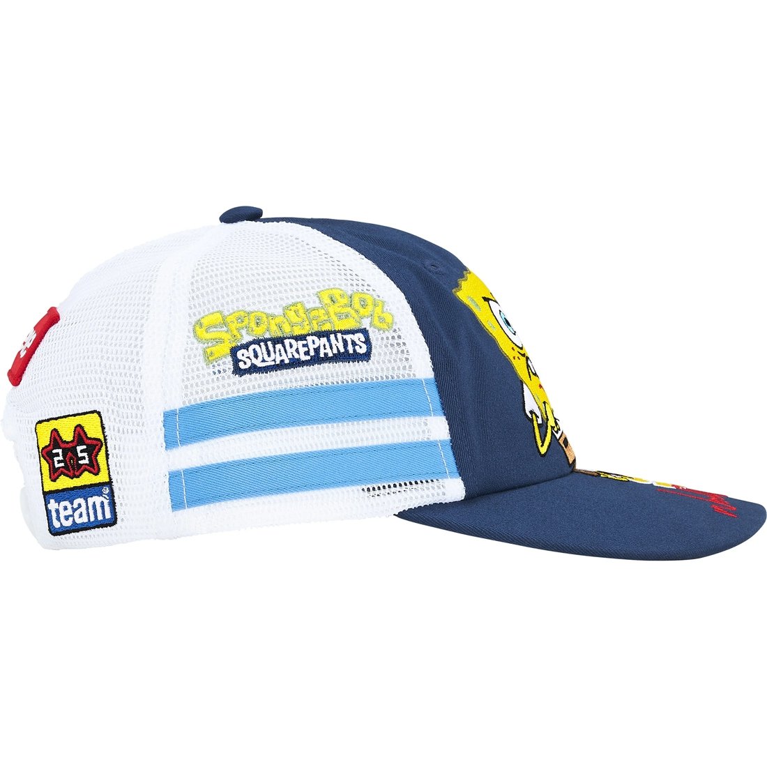Gorro Supreme X Bob Esponja SquarePants Jeff Hamilton Mesh Back 6-Panel