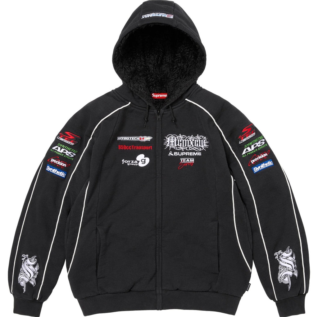 Campera Supreme Racing Lined Black