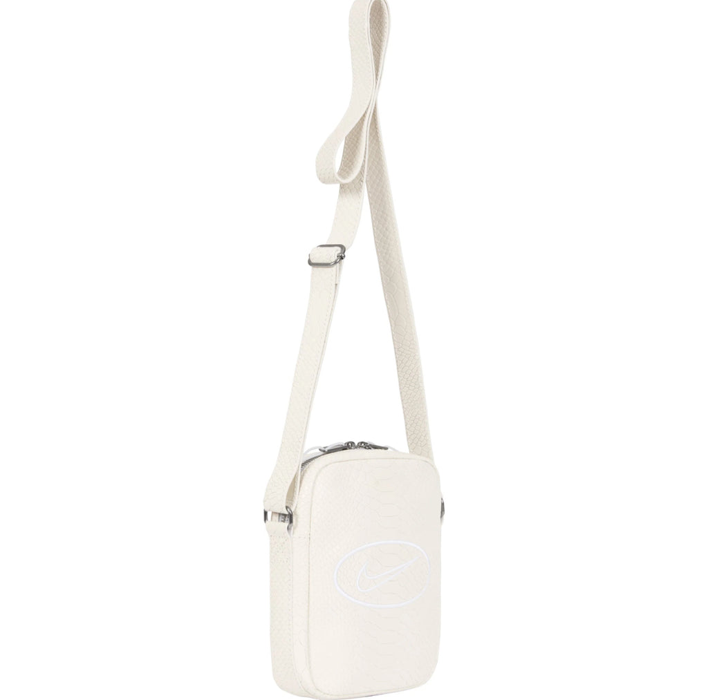 Supreme X Nike Leather Shoulder Bag White