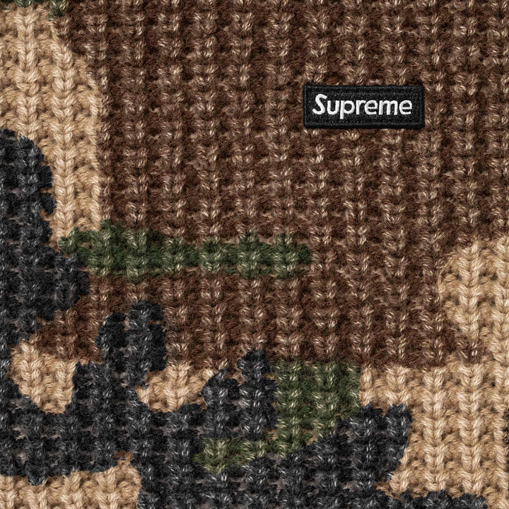 Buzo Supreme Washed Small Box Waffle Woodland Camo