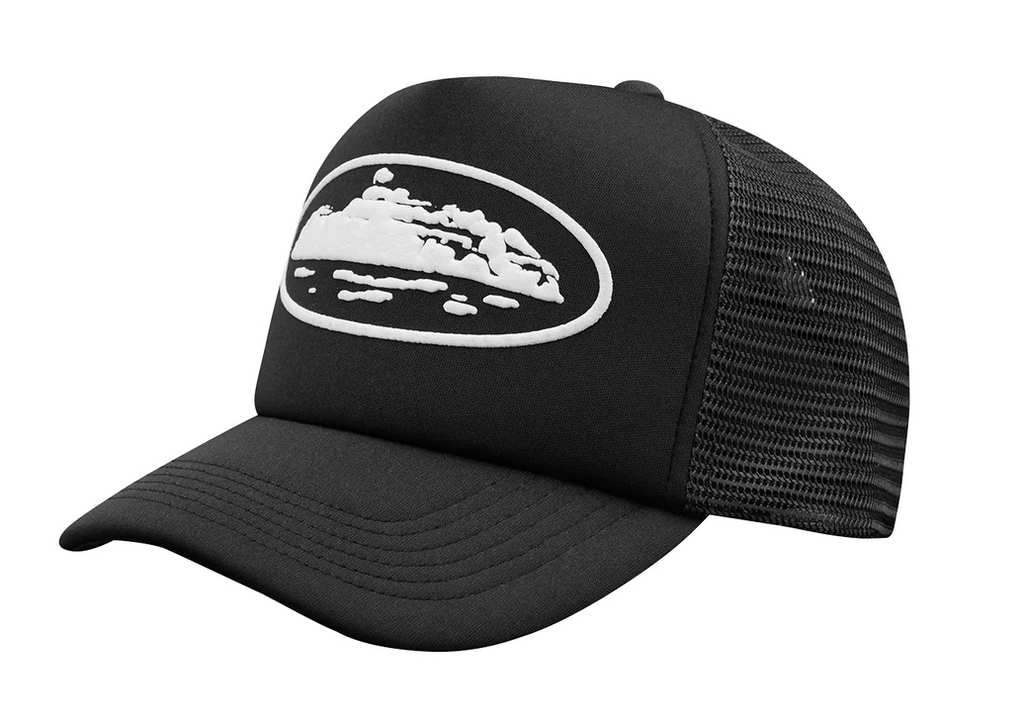 Gorro Corteiz Alcatraz Puff Black And White