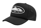 Gorro Corteiz Alcatraz Puff Black And White