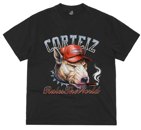 Camiseta Corteiz Dog Pound Black