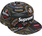 Gorro Supreme X Martine Rose X New Era Patchwork Labels Box Logo