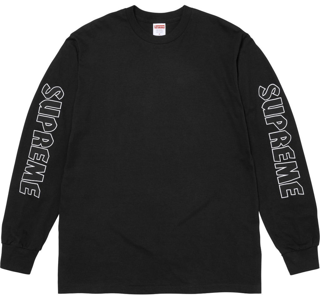 Camiseta Supreme x Spitfire L/S Black