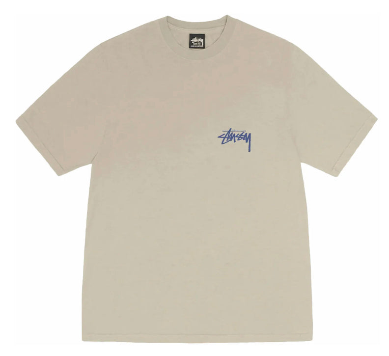 Camiseta Stüssy Shells Pigmen Dyed Khaki