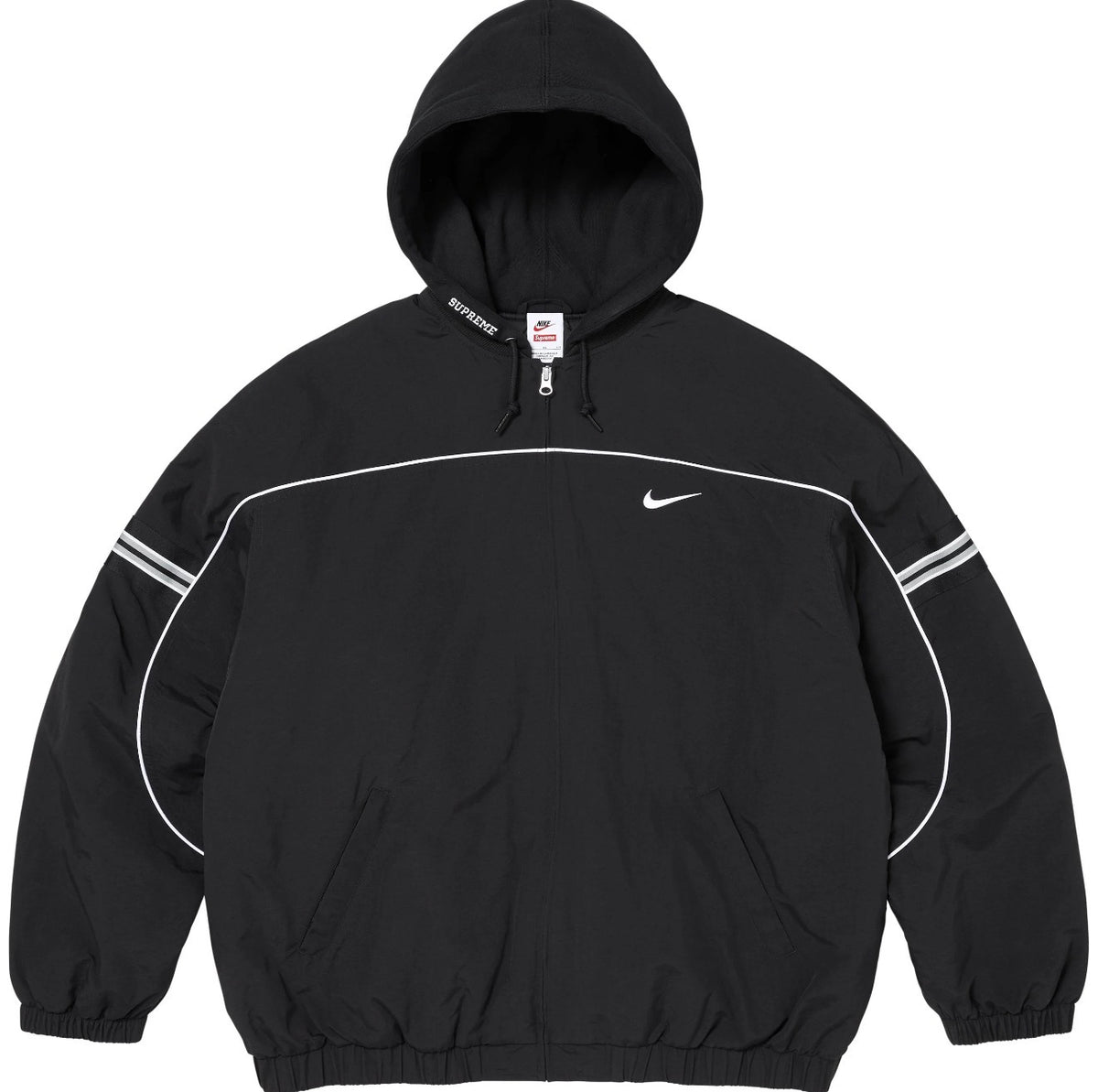Campera Supreme x Nike Nylon Black