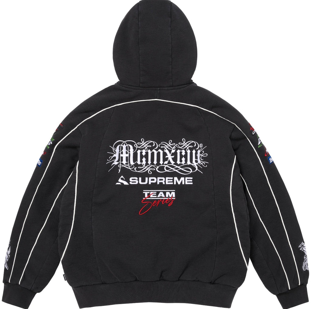 Campera Supreme Racing Lined Black