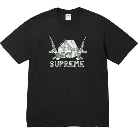 Camiseta Supreme Origami Black
