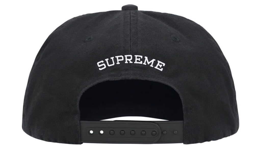 Gorro Supreme Painted 5-Panel Black