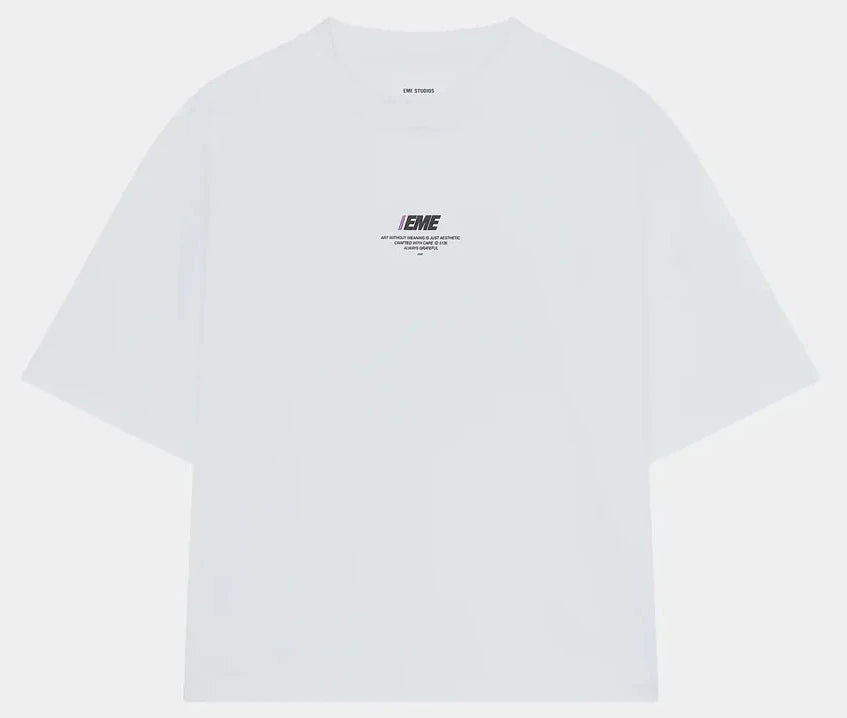 Camiseta Eme Studios Spark Pearl Oversized