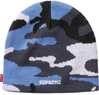 Gorro De Lana Supreme X Nike Blue Camo