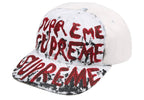 Gorro Supreme Painted 5-Panel White