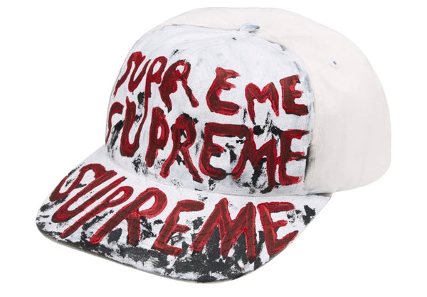 Gorro Supreme Painted 5-Panel White