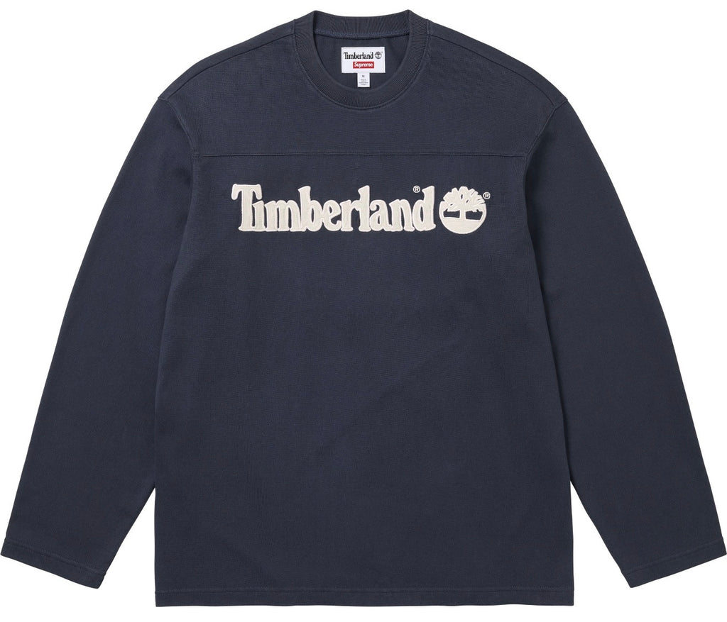 Camiseta Manga Larga Supreme X Timberland Football Navy