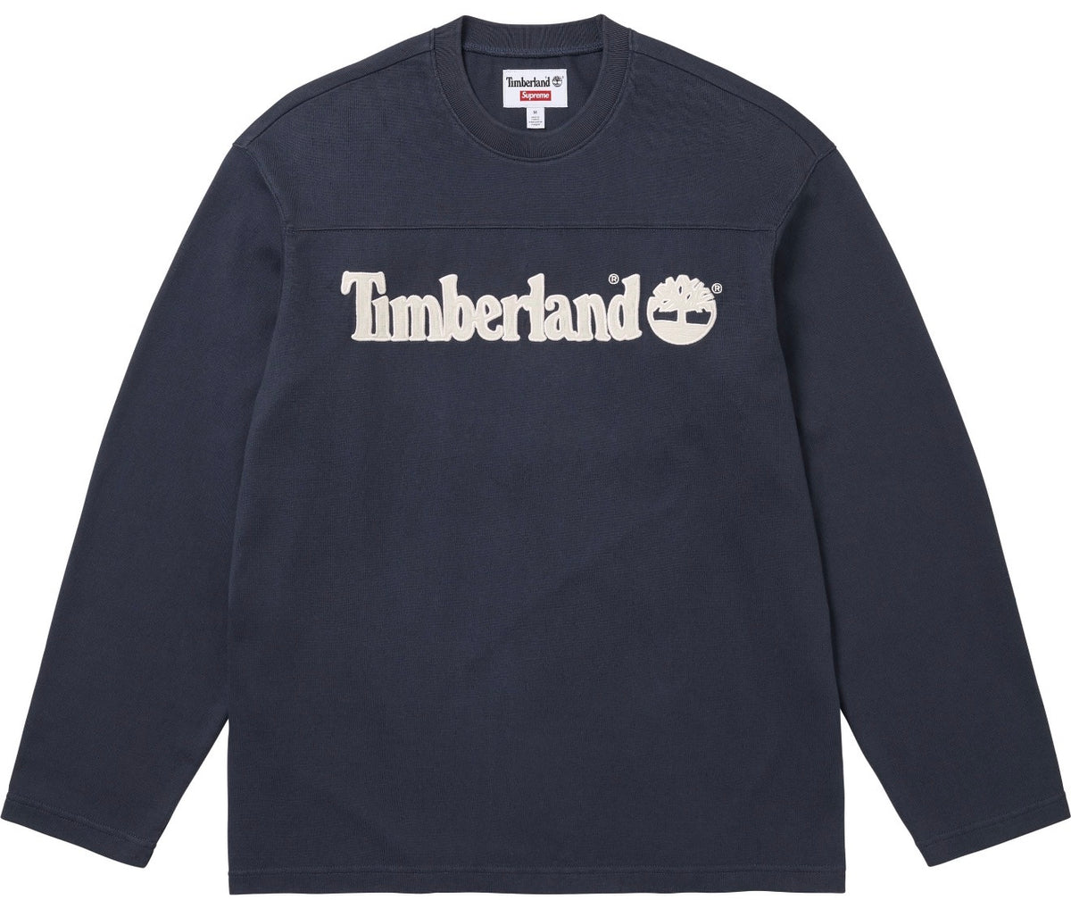 Camiseta Manga Larga Supreme X Timberland Football Navy