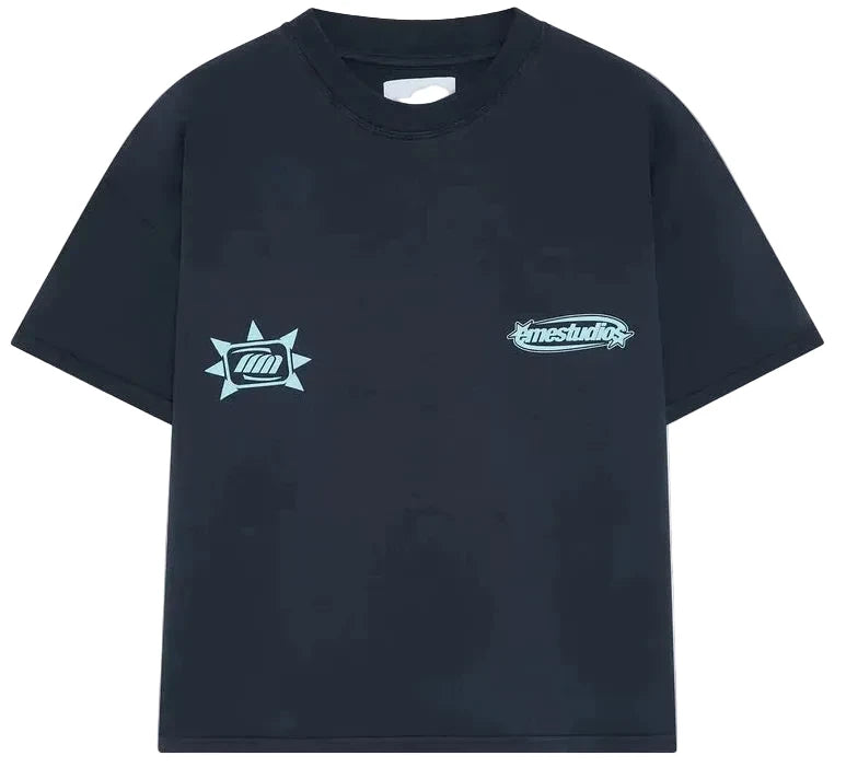 Camiseta Eme Studios Boundless Navy Oversized