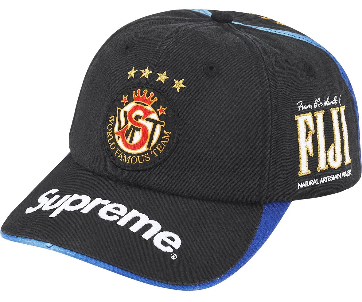 Gorro Supreme x Fiji 6-Panel Black