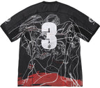 Jersey Supreme Rita Ackermann Soccer Black