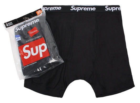 Boxer Supreme Hanes Black