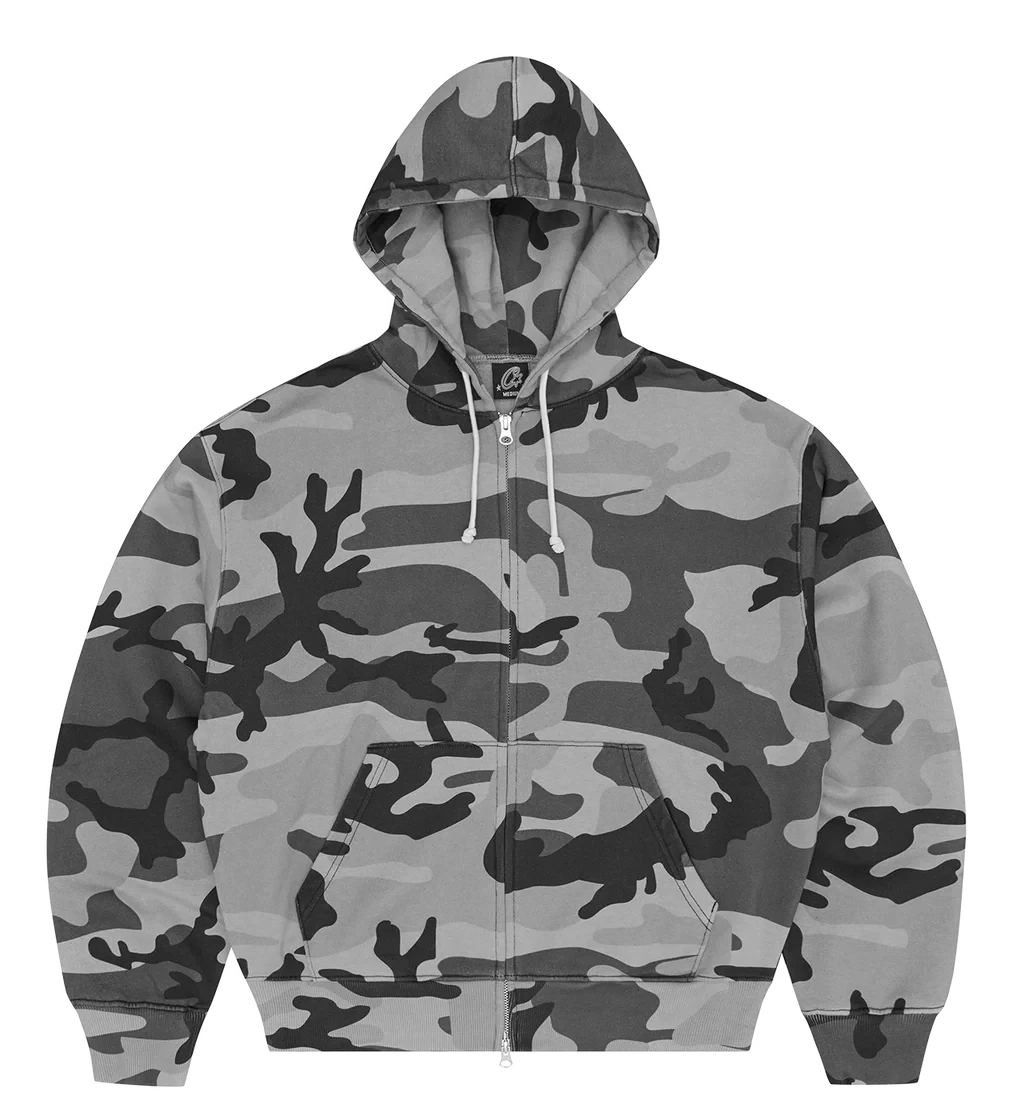 Campera Corteiz Diplomatic Washed Camo