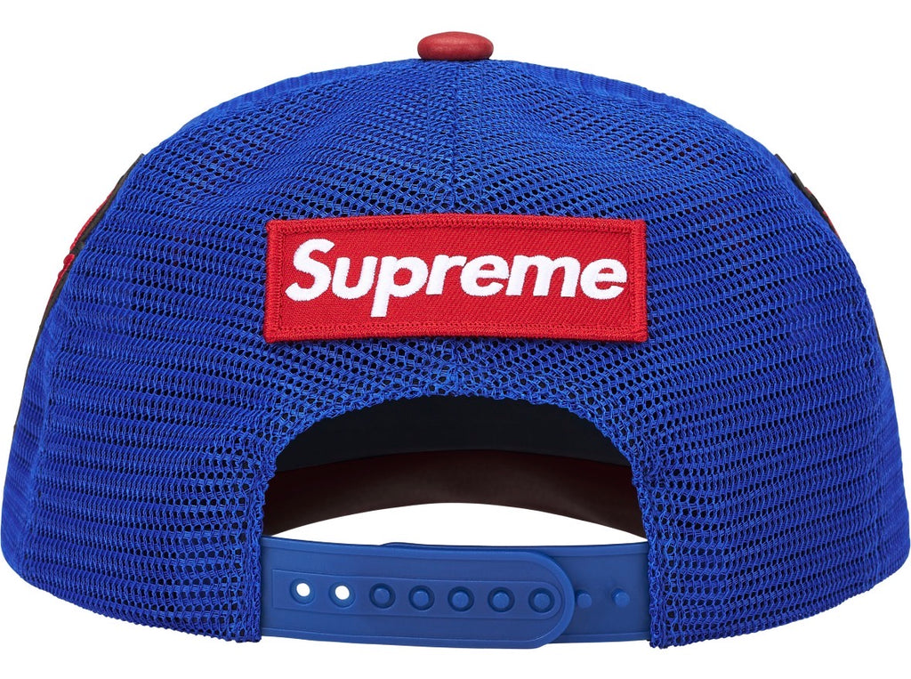 Gorro Supreme x Vanson Leathers x Spider-Man Mesh Back 6-Panel Red