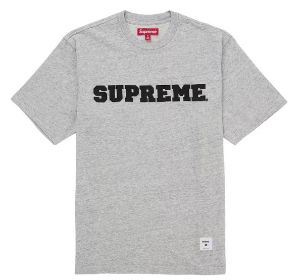 Camiseta Supreme Collegiate S/S Top Heather Grey