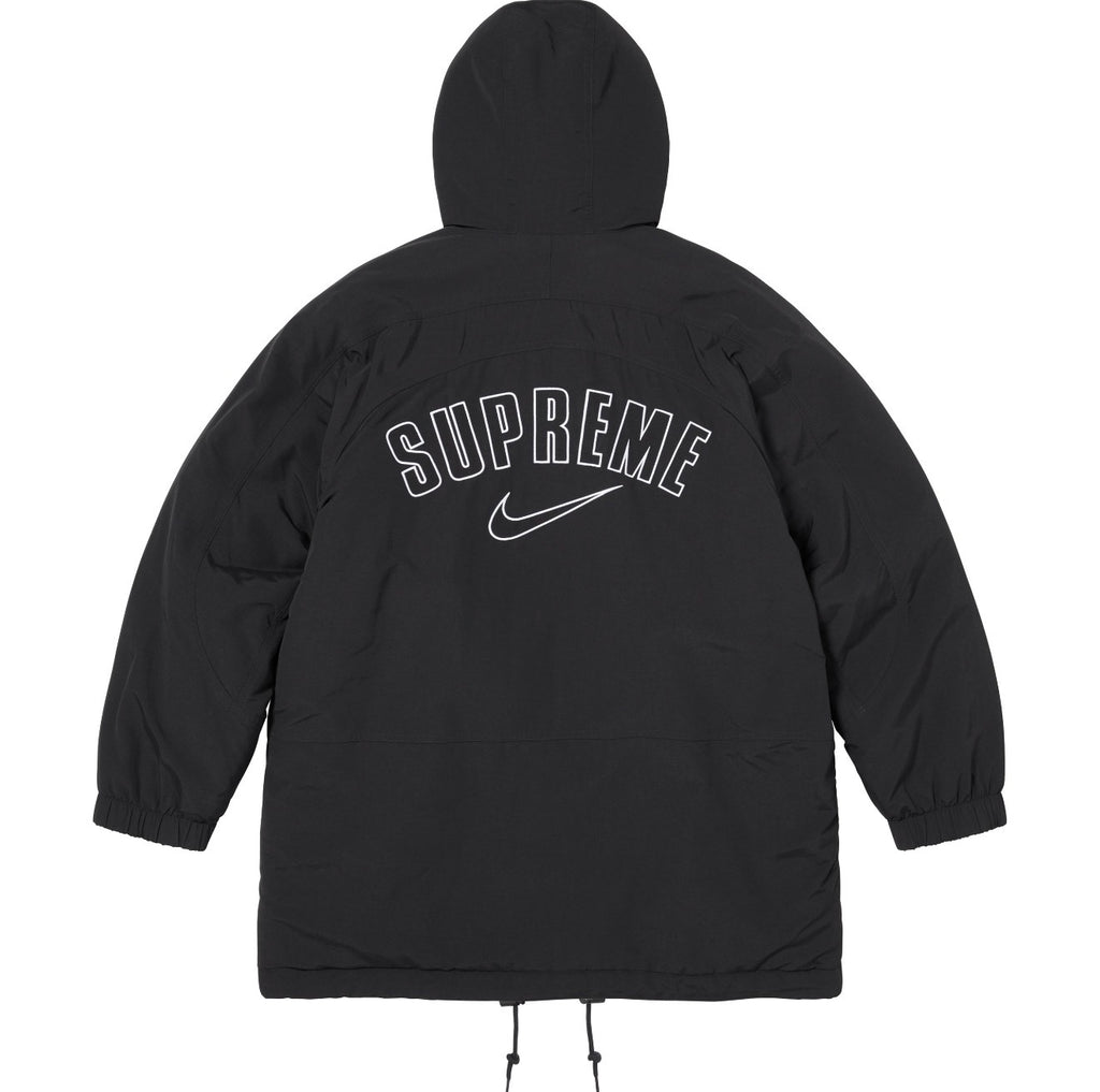 Campera Supreme x Nike Faux Fur Reversible Parka Black