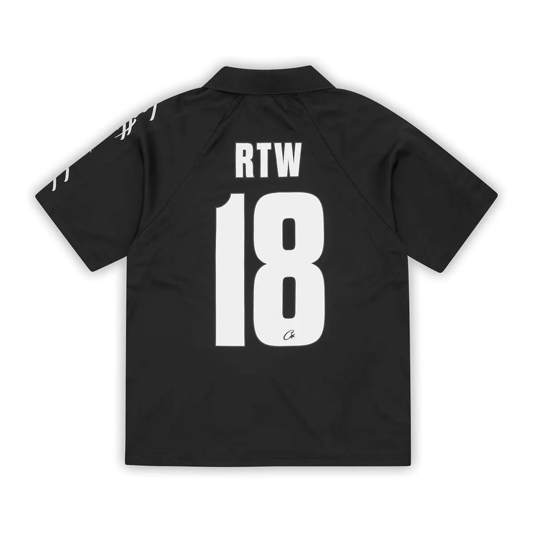 Camiseta Corteiz Alcatraz Football Jersey Black