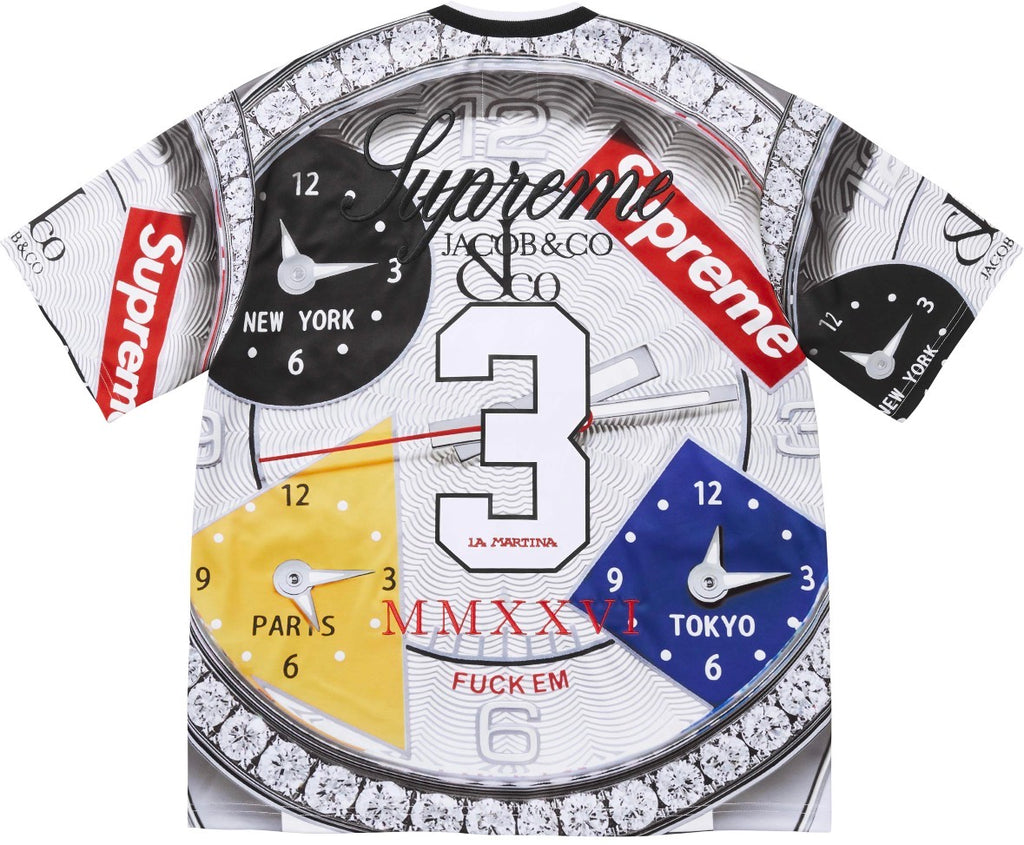 Jersey Supreme x La Martina x Jacob & Co Soccer White