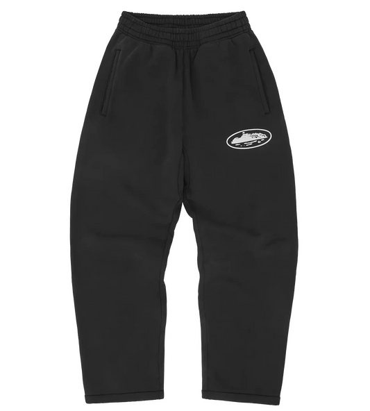 Pantalon Corteiz Island Puff Print Black